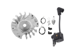 Kit De Repuesto De Bobina De Encendido Y Bujía Para Volante Compatible Con La Motosierra Stihl Ms180 170018017