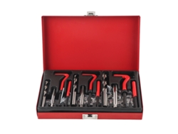 Kit De Reparación De Roscas De 88 Piezas, Acero Aleado, Rojo, 6 Mm-10 Mm, Herramienta Para Taller/garaje.