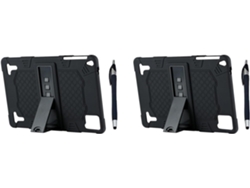 Juego De 2 Fundas De Silicona Para Tabletas De 10,1" - Soporte Universal - Ajustable Con Lápiz Óptico Capacitivo