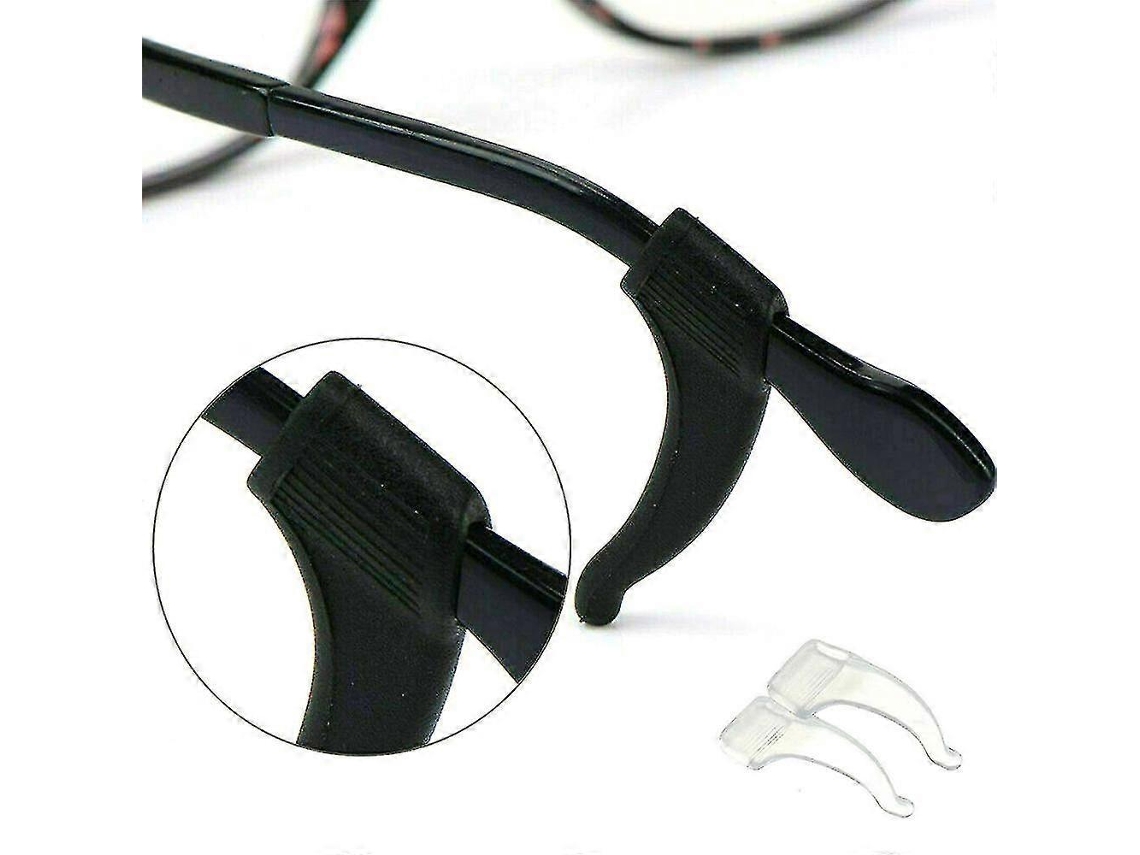2024 Par de ganchos para las orejas con punta de silicona antideslizante para gafas Rosewell