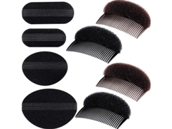 Juego De 8 Herramientas De Peinado Diy Para Mujeres Y Niñas: Herramientas Para Hacer Moños Y Trenzas.