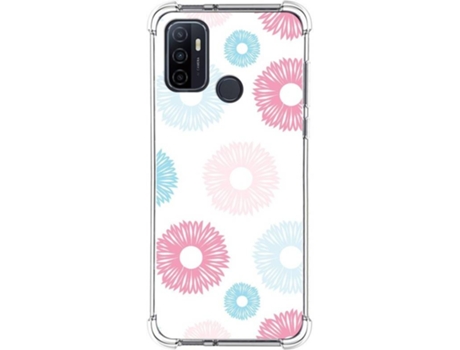 Carcasa Oppo A53 TUMUNDOSMARTPHONE Dibujos Antigolpes Flores 06 Multicolor