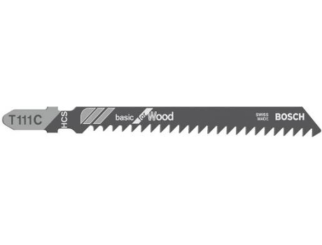 Hoja de Sierra de Calar BOSCH T 111 C Basic para Madera