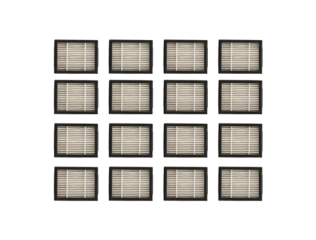 Filtros de substituição de 16 peças para acessórios irobot roomba i7+ e5 e6