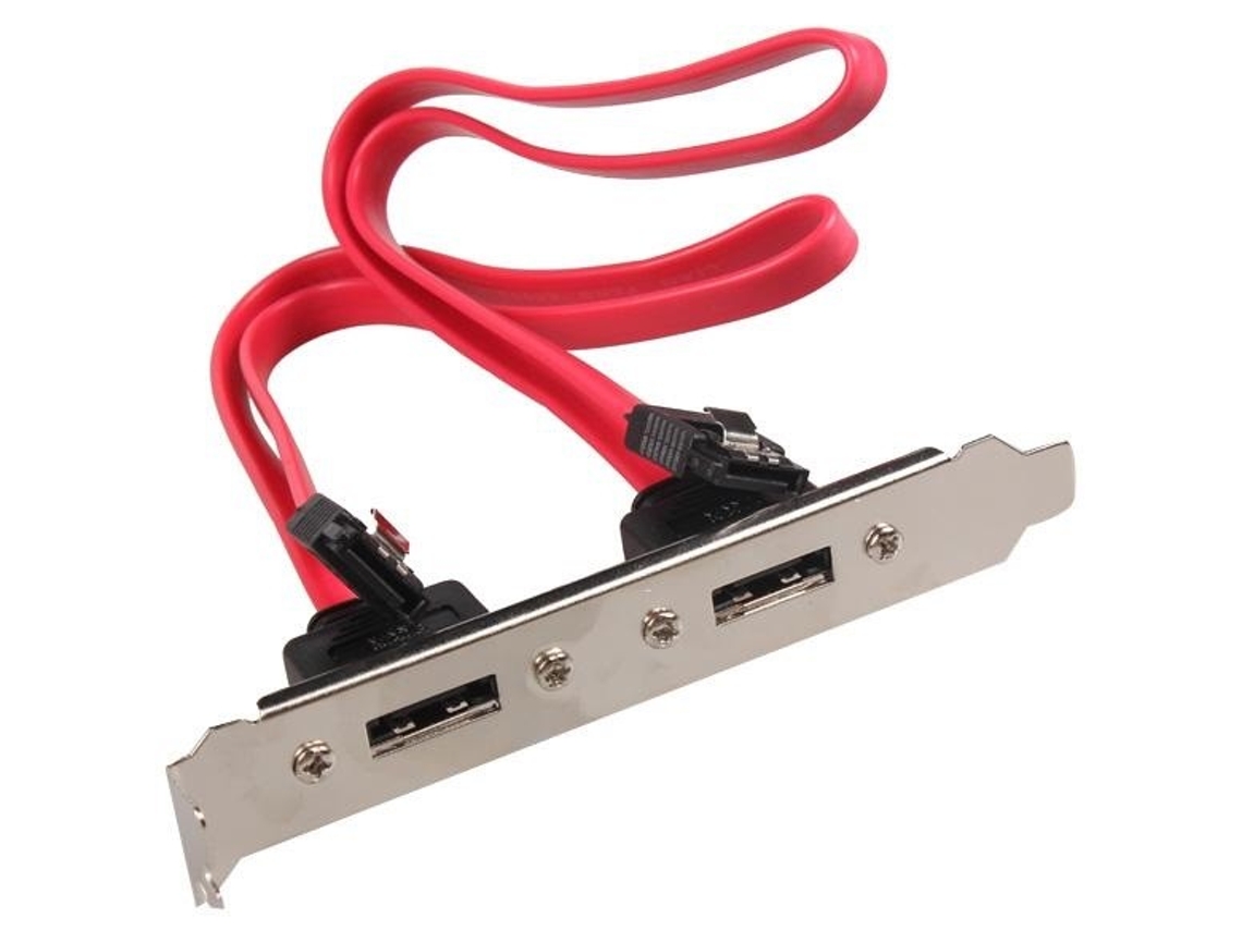 Adaptador 2X SATA para eSATA Placa PCI SIN MARCA