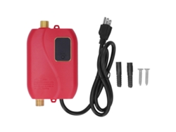 Mini Calentador De Agua Eléctrico Instantáneo De 3000 W Para Ducha, Baño Y Hogar.