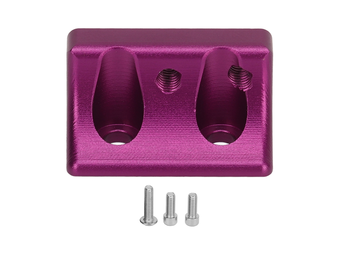 Soporte Panhard Aluminio De Alta Resistencia Para Coche Rc Axial Scx10 Ii 1/10, Reemplazo Profesional, Accesorio Rc Morado