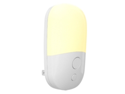 Luz nocturna de pared con enchufe y luz nocturna con sensor de fotocélula Luz nocturna de ahorro de energía de atardecer a amanecer para niños BISBISOUS