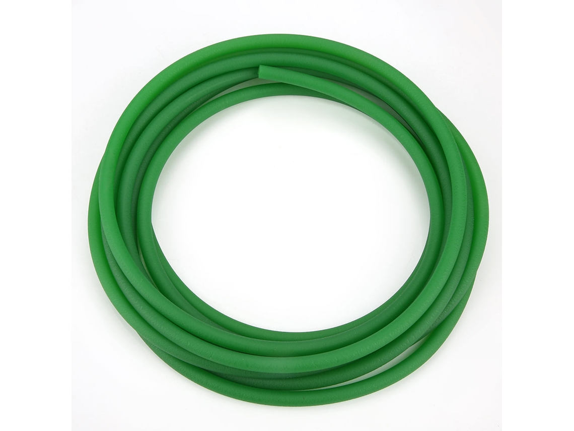 Correa Redonda De Poliuretano Con Superficie Rugosa Verde Para Transmisión De Tracción (8 Mm X 5 M)