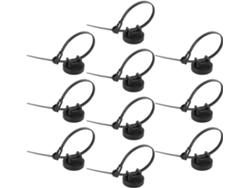 Juego De 10 Organizadores Magnéticos Multiusos Para Cables, 2 Clips De 1,5 Cm.