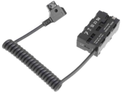 Adaptador De Batería Ficticia D-tap A Np-f550 Para Np-f550/f750/f970