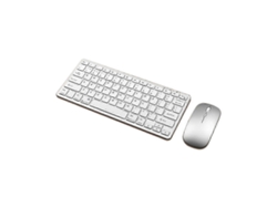 Teclado y ratón inalámbricos Bluetooth recargables con tres modos de funcionamiento, compatibles con tabletas y ratones. Ly Ebike