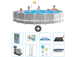 Intex Piscina Prism Frame Redonda - 549x122 Cm - 9-peças S567