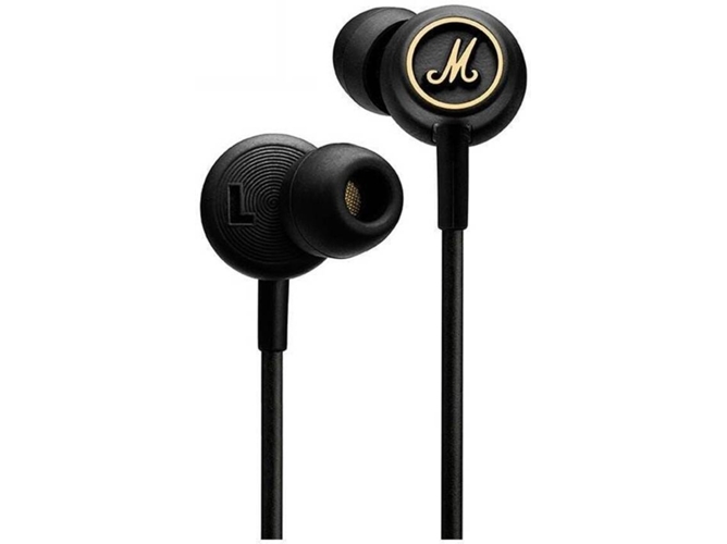 Auriculares con Cable MARSHALL Mode Eq (In Ear - Micrófono - Negro)