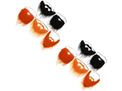 Barba Postiza Para Halloween, Máscara Para Hombre, Barba Postiza Autoadhesiva, Vello Facial Falso Y Divertido.