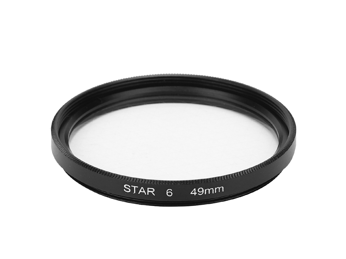 Filtro Estrella Junestar 49mm Para Lente Cámara Canon, 6 Líneas, Disparos Nocturnos De Luz Estelar