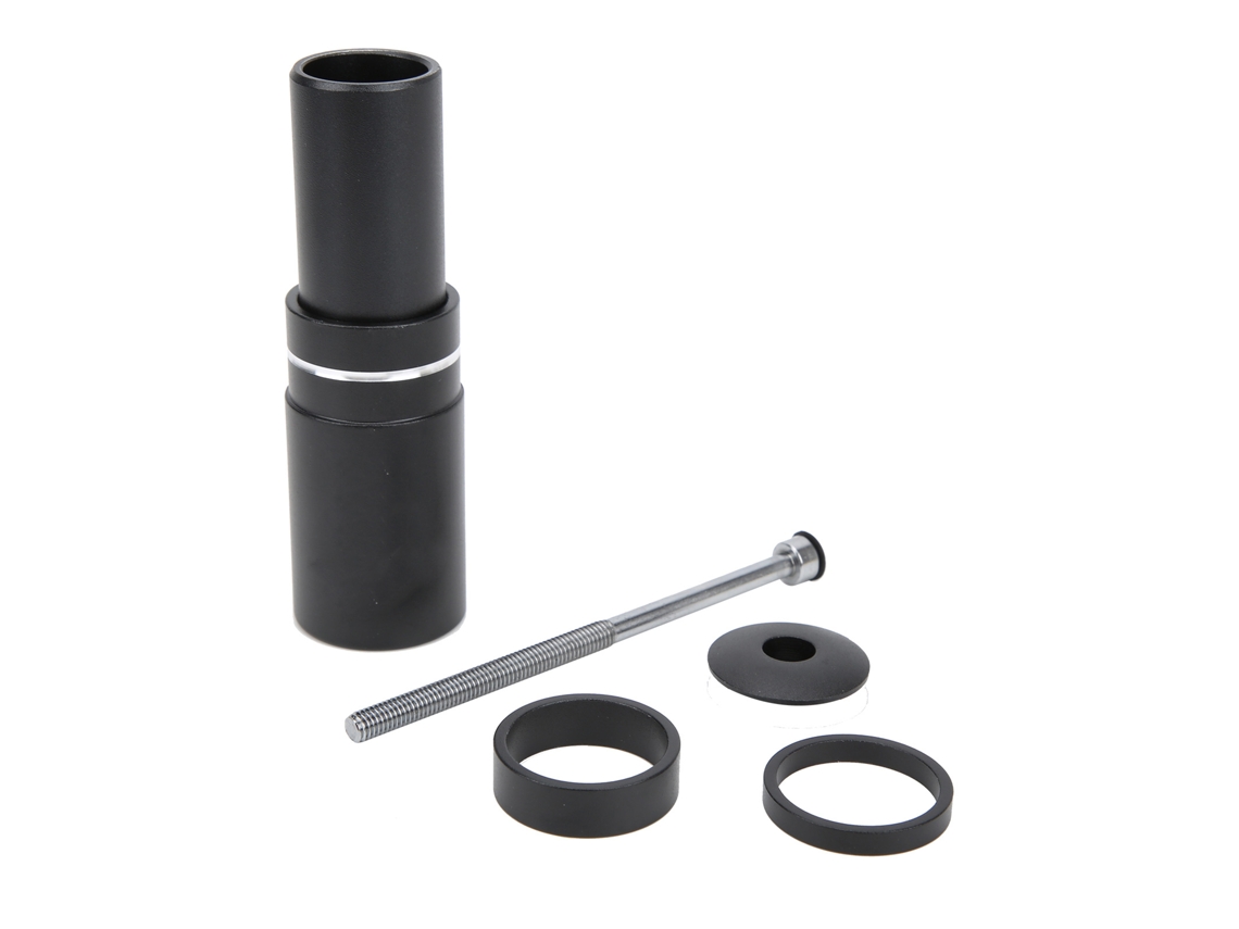 Extensor De Tubo De Dirección Ajustable Enlee De Aluminio 6061-t6 Para Bicicletas De Montaña, 115 Mm
