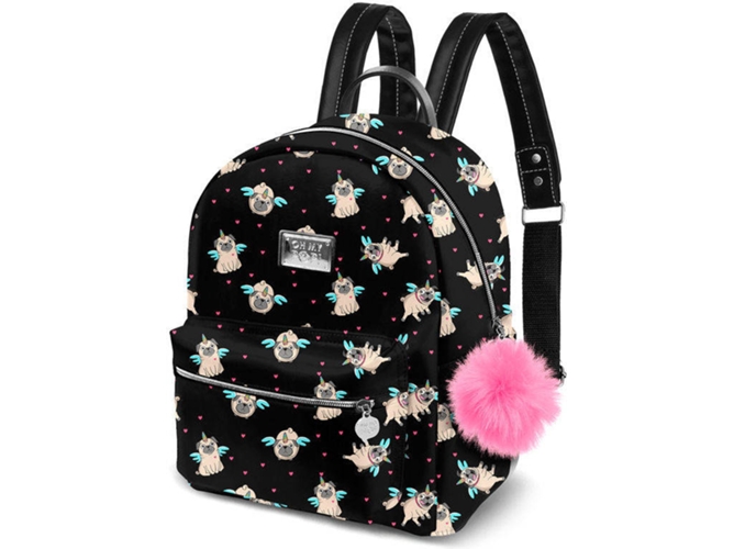 Mochila KARACTERMANIA Oh My Pop Pandicornio Negro (27x21x15cm - Poliéster)