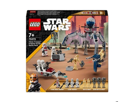 LEGO Star Wars 75372 Paquete de soldado clon y droide de batalla