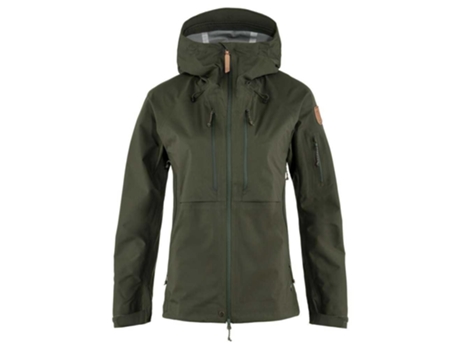 Casacos FJÄLLRÄVEN Keb Eco-shell Verde M Mulher