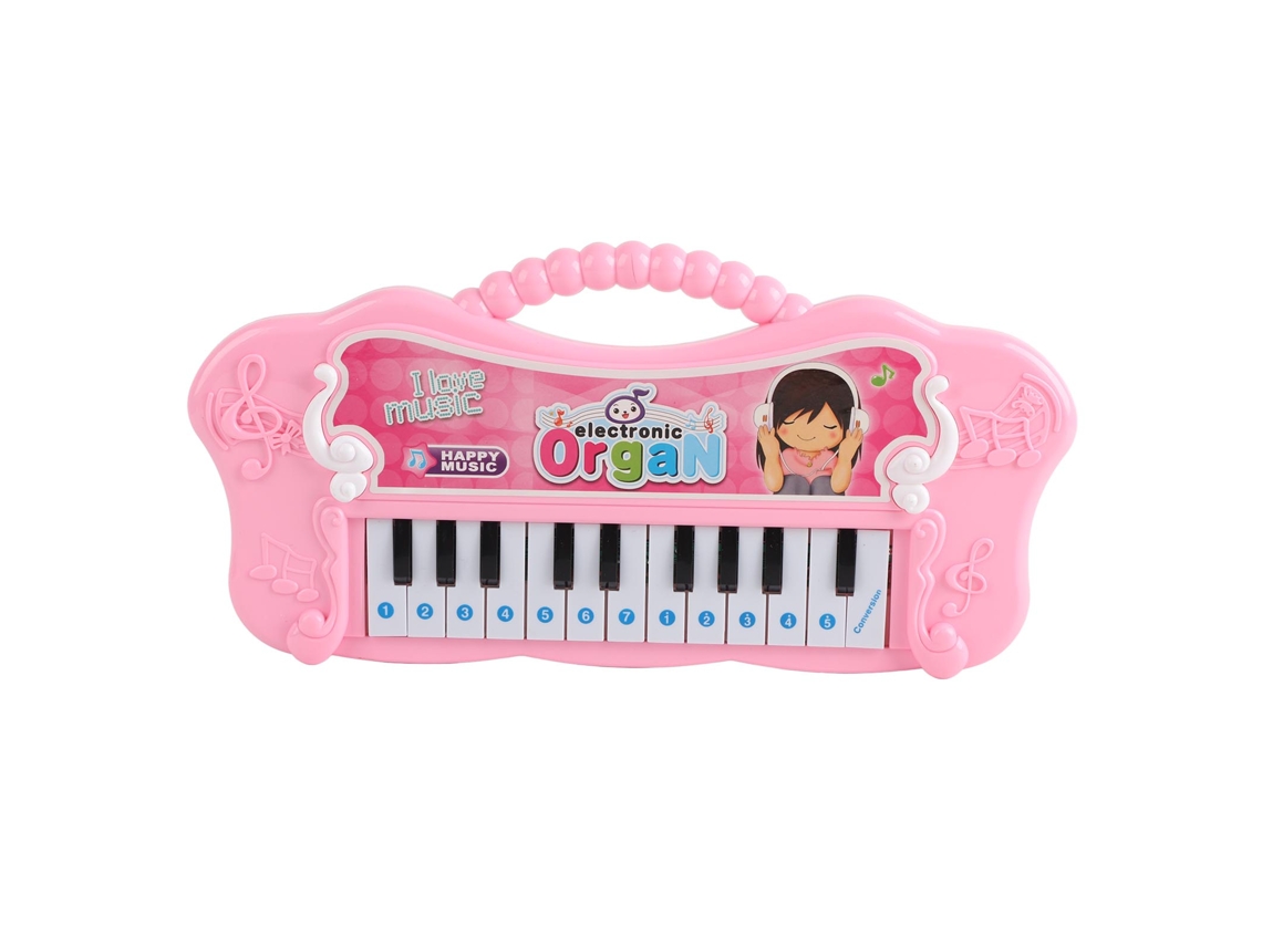 Piano Eléctrico Musical Educativo Para Niñas, Color Rosa, Regalo Para Bebé Niña.