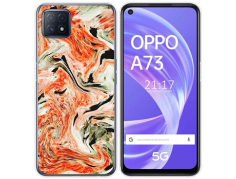 Carcasa Oppo A73 5G TUMUNDOSMARTPHONE Dibujos Multicolor