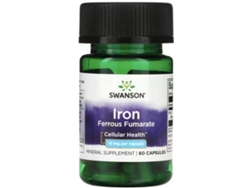 Swanson, Hierro Ferroso Fumarato, 18 Mg, 60 Cápsulas