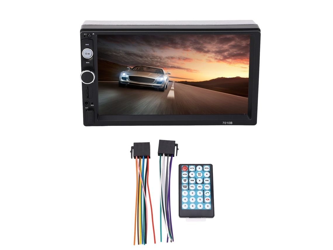 Reproductor MP5 para coche (compatible con Android Auto y lectura de tarjetas de memoria)