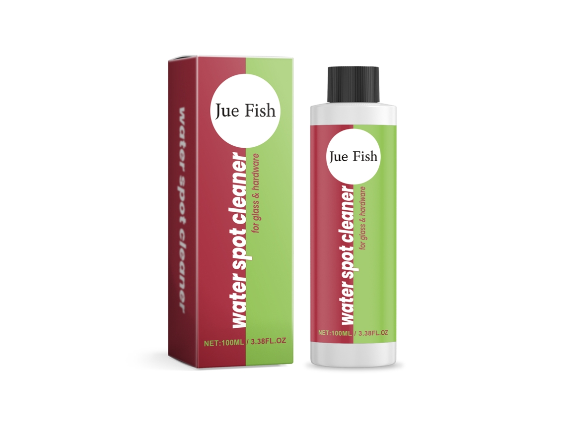 Eliminador eficaz de manchas de agua para el baño