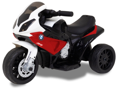 Moto Eléctrica para Niños BMW Rojo 0-3 Anos 6V