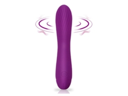 Vibradores femeninos con 10 modos de masaje, juguetes sexuales, recargables por USB, morados