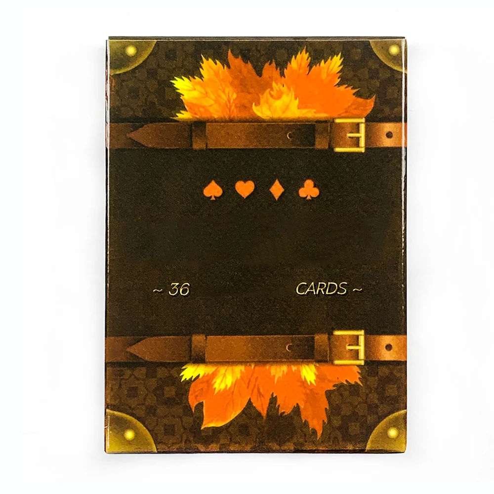 36 Cartas Oráculo (8,8 X 6,3 Cm) Para Adivinhação E Crescimento Espiritual.