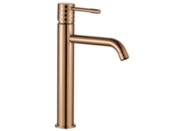 Grifo para lavabo alto Rea Lungo Diamond Copper