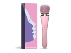 YEMAESRE Masajeador Inalámbrico Suave Sedoso 8 Potentes Velocidades y 20 Vibraciones Vibrador Juguetes Sexuales Rosa YEMAESRE