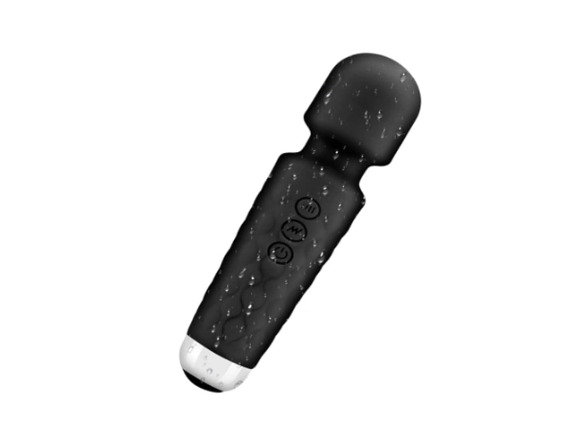 Alivio de espalda Mini Impermeable Potente Terapéutico Portátil Efecto de Recuperación Mágico Personal Negro USHION