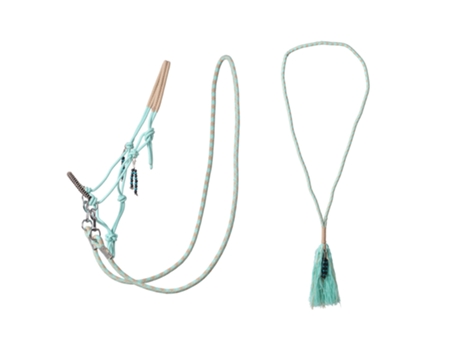 Cabestro de cuerda para caballos QHP Combi Liberty