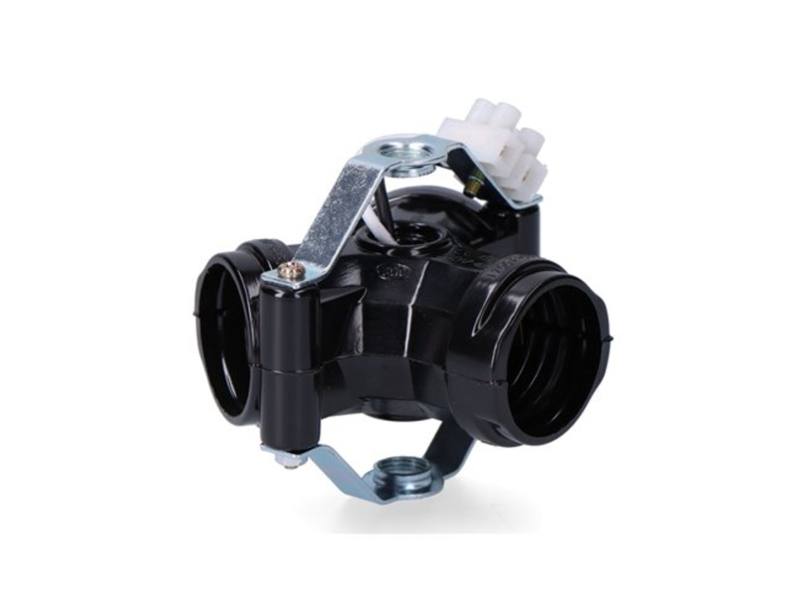 Portalámparas Múltiple, 3 Portalámparas E27, M10, 4 A 250 V, Negro. (retractilado)