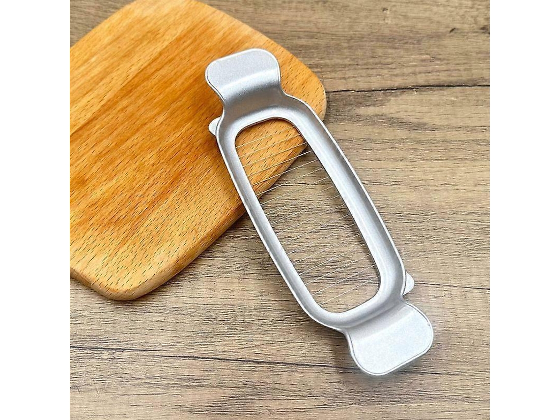 Cortador de queso y mantequilla de acero inoxidable - Utensilio de cocina multifuncional para queso y mantequilla en bloque. Rosewell