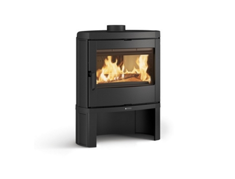 Estufa de leña de hierro fundido 7,7kw negra. jennifer2.0 - NORDICA EXTRAFLAME