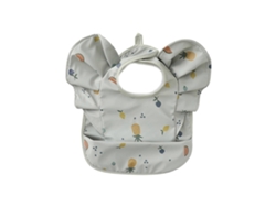 Babero ajustable para alimentación de bebés, suave, ligero, fácil de llevar, con diseño de alas, paño para eructar, fácil de limpiar para niños pequeños.