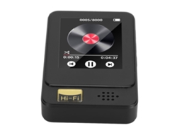 Reproductor MP3/MP4 Yizhood T5 de 1,77 pulgadas con tarjeta TF de 16 GB (negro)