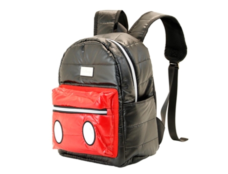 Mickey Mouse Air Mochila Fashion Padding, Negro