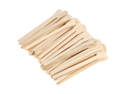 Vlrla-100unidades Disposable Wooden Wax Spatulas Para Facial Mask Cabelo Cream