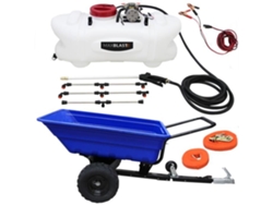 Carrito para remolque ATV, pulverizador de jardín para quad, 60 l, Maxblast, 12 V, para uso en campo, 295 kg, boquillas de pulverización