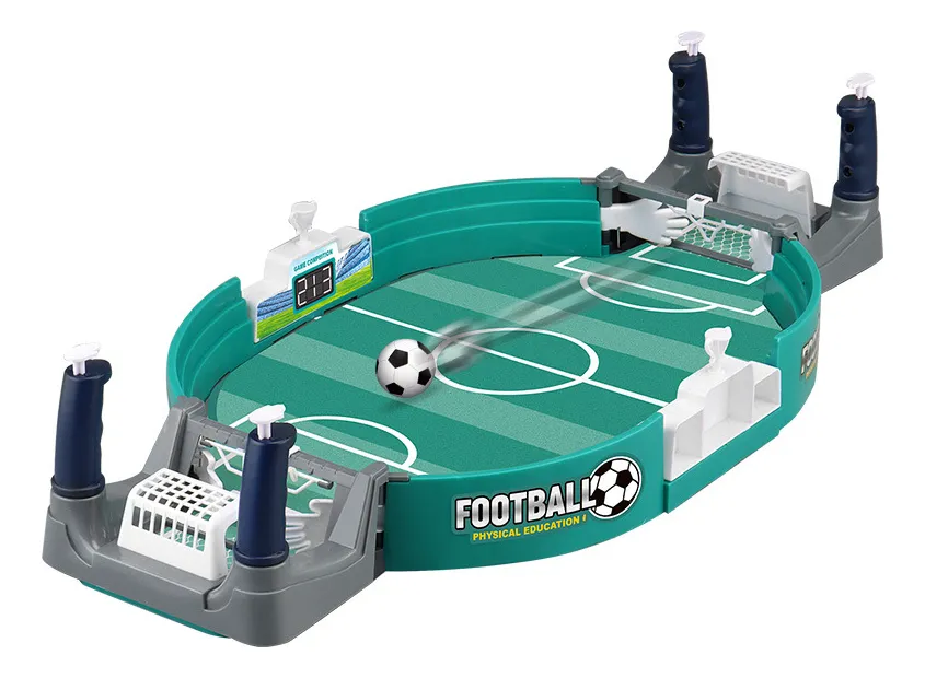 Futbolín inglés pequeño doble de 4 bolas ¡Promoción imperdible! slowmoose (rojo)