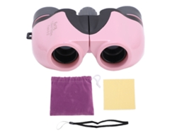 Prismáticos Ziyouhu 6x18 Para Niños Mini Portátiles Hd Telescopio Prismático Para Observar Aves Rosa