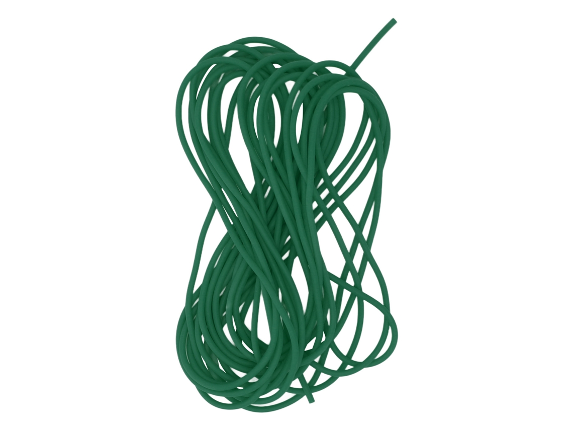Vlrla-2026cuerda Elástica 2.1mm 5m Latex Solido Alto Resistencia Para Entrenamiento Tenis Deportes Al Aire Libre Verde
