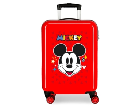 Maleta de Cabina DISNEY Mickey Get Moving Rojo (38x55x20cm)