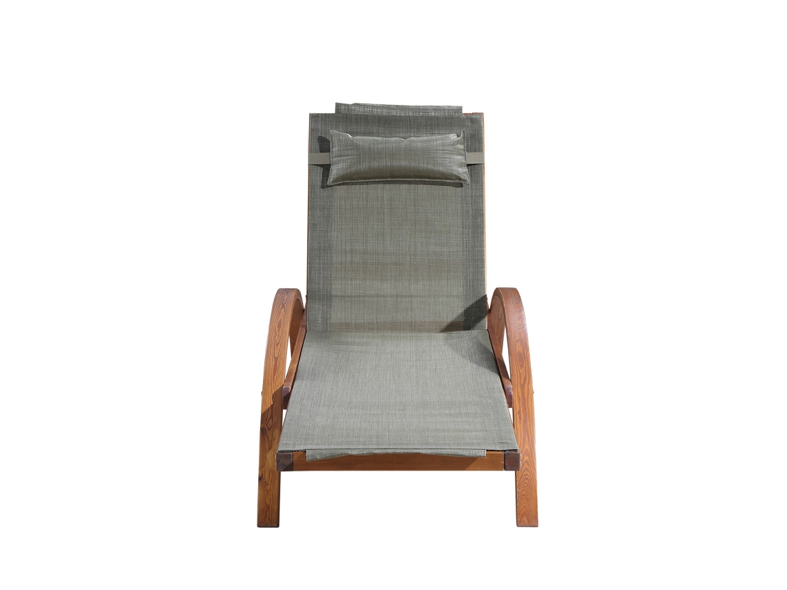 Tumbona CONCEPT U Naari (Verde - Madera - 195x75x95 cm)
