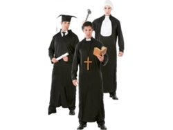 Disfraz de Hombre DISFRAZZES Estudiante Cura Y Juez 3 En 1 (Talla: L)